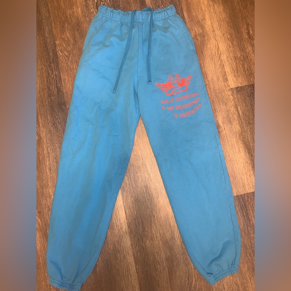 Boys Lie Case of the Blues Neon Blue Joggers